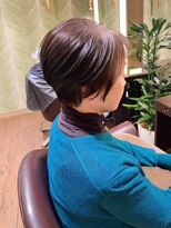 ヘアーサロンソシエ 錦糸町店&nbsp;ナチュラルブラウン　ハンサムショート