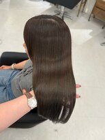 ミニヨン バイ ハピネス 高の原店(mignon by Happiness) オリーブグレージュ/髪質改善/艶髪/レイヤーカット/ブリーチなし