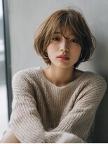 ロッソ 大橋店(Rosso) ふんわり前髪の丸みショートボブ【大橋】
