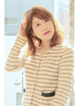 プレジール(PLAISIRS) ミストクリープパーマ☆しっとりツヤカールミディ