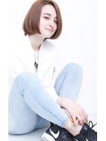 キャロル(CAROL)&nbsp;ナチュラルボブヘアスタイル