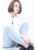 ナチュラルボブヘアスタイル