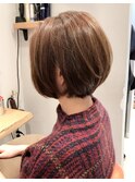 20代30代40代50代キレイフォルムNo1小顔ひし形前下がりショート