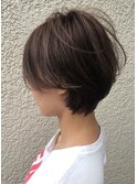 N.カラー☆シアベージュ×ショート