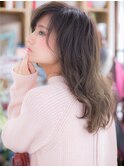 ■斜めバング♪大人可愛いくせ毛風カール8-8★上尾20代30代40代