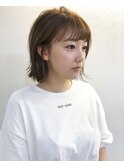 小顔に見せるヘアー『ワンサイドショート』MAKOTO