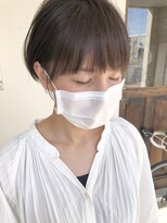 フランジェッタヘアー(Frangetta hair) 内城的小顔首細マッシュショート