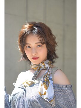 ゼンコー 国分寺(ZENKO) 【ゼンコー国分寺店】大人な雰囲気のミディアムウルフパーマ