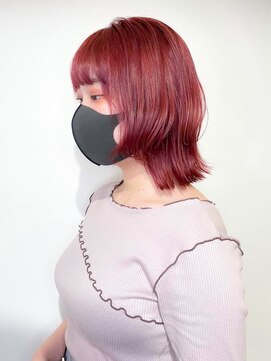 コロ(COLO) 【COLO 吉祥寺　小川美奈】ミニウルフベリーピンクカラー