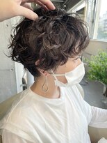 パーク(PARK)&nbsp;マッシュショートパーマハンサムショート