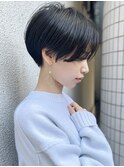 【morio池袋】綺麗でかっこいい黒髪ショート♪