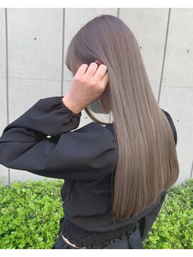 アクアオモテサンドウ(ACQUA omotesando) グレージュ/ミルクティーグレージュ/ケアブリーチ/ダブルカラー