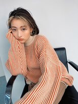 キー(kii)&nbsp;フェイスフレーミングカラーインナーカラー+ボブ