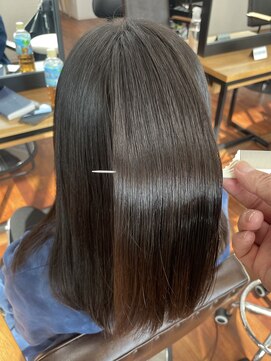 グランルッソ 岡山駅前(GRAN LUSSO) スーパー髪質改善20代◎30代◎40代◎