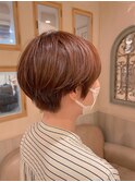 【Heil】 マッシュショート/オレンジ/カッパー/大人かわいいヘア