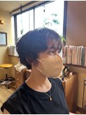 大人かわいい　ショートパーマ　丸みショート20代30代40代