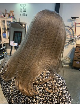 アントルポ(entrepot) milk tea beige × bleach