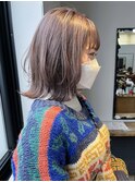 【hono】ラベンダーグレージュ×レイヤーカット