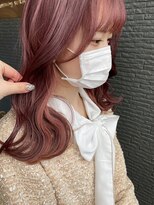 ヘアアンドビューティー クローバー(Hair&Beauty Clover) pink×pink