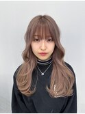 大人ガーリー/チョコレートカラー/韓国へア[新宿駅/ブリーチあり