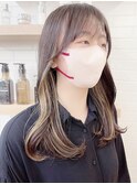 インナーカラーイヤリングカラー×美髪ロング[横浜/東神奈川]