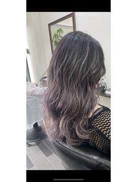 アウラシザーワークス(Aura scissors works) バレイヤージュ