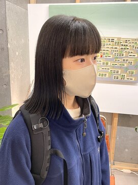 カサネ(casane) ワイドな前髪