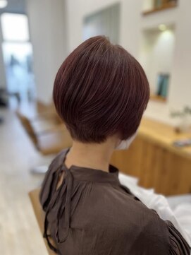 コスモス ヘアーアンドビューティー(Kosmos HAIR&BEAUTY) 春ショートスタイル【白髪染め】