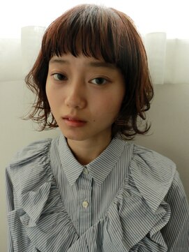 ジェムバイアルテフィーチェ(gem by artefice) ゆるカール×マロンブラウン