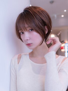 エースハバナ 渋谷(1 HAVANA) ショート/ダークアッシュ/髪質改善/シアーカラー/小顔/前髪/韓国