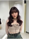 ウェーブヘア