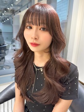 ロンドウル 熊本(Lond ulu) 大人美人なlayer style /ネオ韓国layer cut/フォギーベージュ