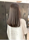 ブリーチなしチョコレートブラウン 担当渡辺聖