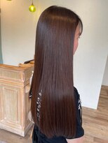 ハクバイジェービー 稲毛(hak by jb)&nbsp;前髪/マチルダボブ/ピンクベージュ/インナーグレージュ[稲毛駅]