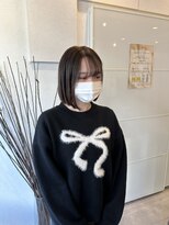 ウタリ(utari)&nbsp;似合わせ楽ちんボブ【難波 桜川/髪質改善】