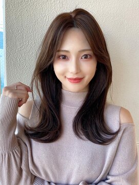 アフロート エル 大阪(AFLOAT L) フェミニンロング/メルティカラー/韓国レイヤー/似合わせカット