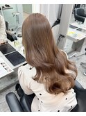 【福岡/小山田】ブリーチミルクティーベージュ