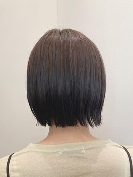 リールヘア 千早店(rire hair) 切りっぱなしボブ