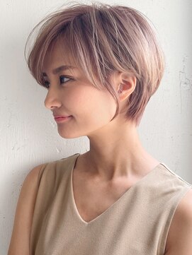 アグノス 青山(Agnos) ★外ハネボブ美髪レイヤーカットセミディ結べるボブ#300f0304