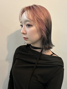 カシェル(cashel) ピンク  ×  ブラック