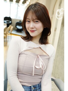 ハローバイシー 仙台(Hello by Sea) 外はねボブ×イメチェン[韓国/美髪]