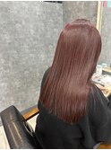 艶ボルドーカラー