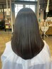 【永田指名/まとまるツヤ髪】カット+髪質改善ストレート/20%OFF