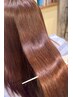 カット+超高濃度水素＋髪質改善ストレート+絹髪トリートメント＋￥27700
