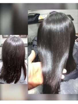 エイモアヘアサロン(A more hair salon) 【縮毛矯正】+【ダメージ修復トリートメント】