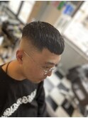 濡れパンクロップスキンフェード