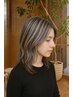 【今、人気急上昇！】カット+白髪ぼかしハイライト+カラー+トリートメント
