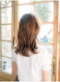 大人ニュアンスヘア20代/30代/40代/庭瀬