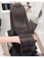 ハピネス 梅田茶屋町店(HAPPINESS)&nbsp;グレージュ シアーグレージュ 艶髪 透明感カラー レイヤーロング