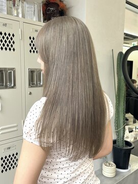 ソソ(soso) くびれヘア/アプリコットオレンジ/夏のヘアアレンジ/横浜